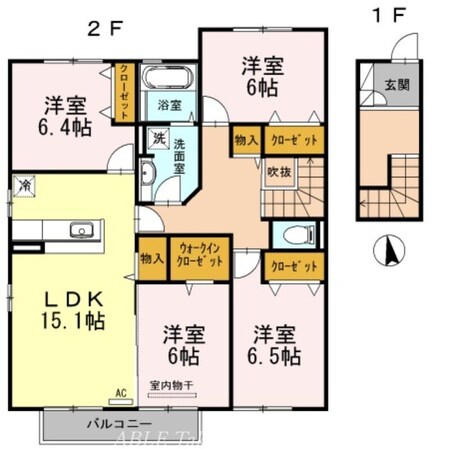 ソラーナKの物件間取画像